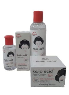 kojic Acid Skin Care Moisturizing And Anti Aging And Lighten Spots 4 Piece Set - pzsku/ZB85464B431EF446473E0Z/45/_/1740938982/3023527b-14eb-45f8-8b67-a7b10ae18456