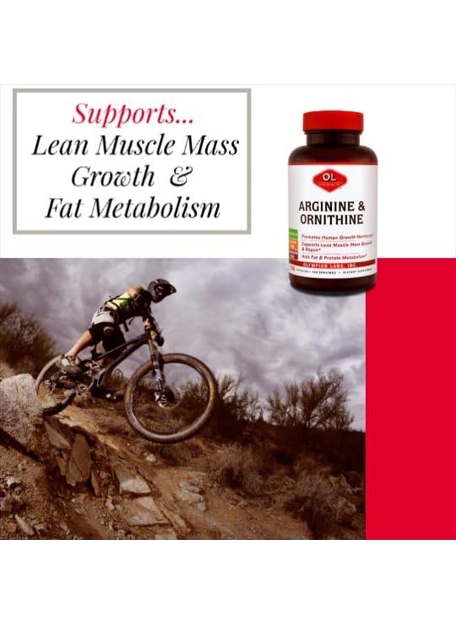 Olympian Labs Arginine, 500mg & Ornithine, 250mg  - Image 2