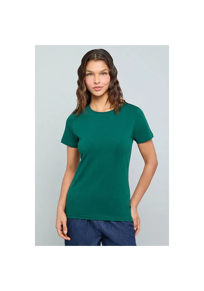R&b Solid T-Shirt With Crew Neck and Short Sleeves