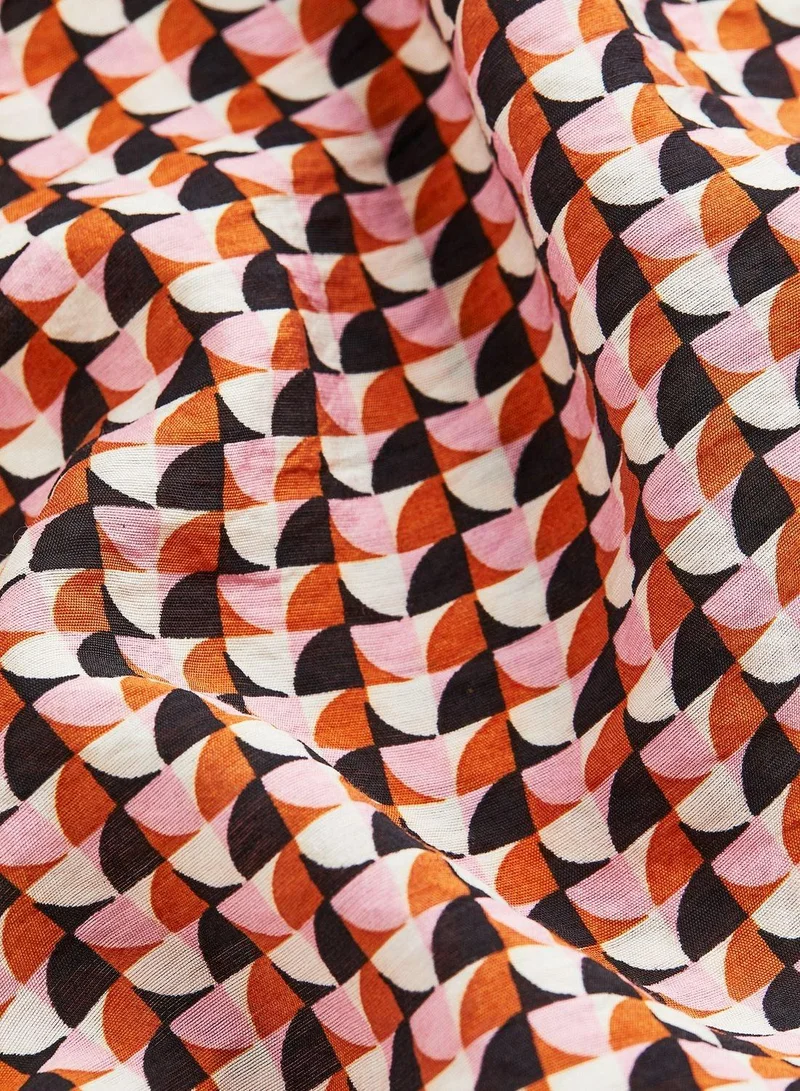 H&M Geometric Print Dress