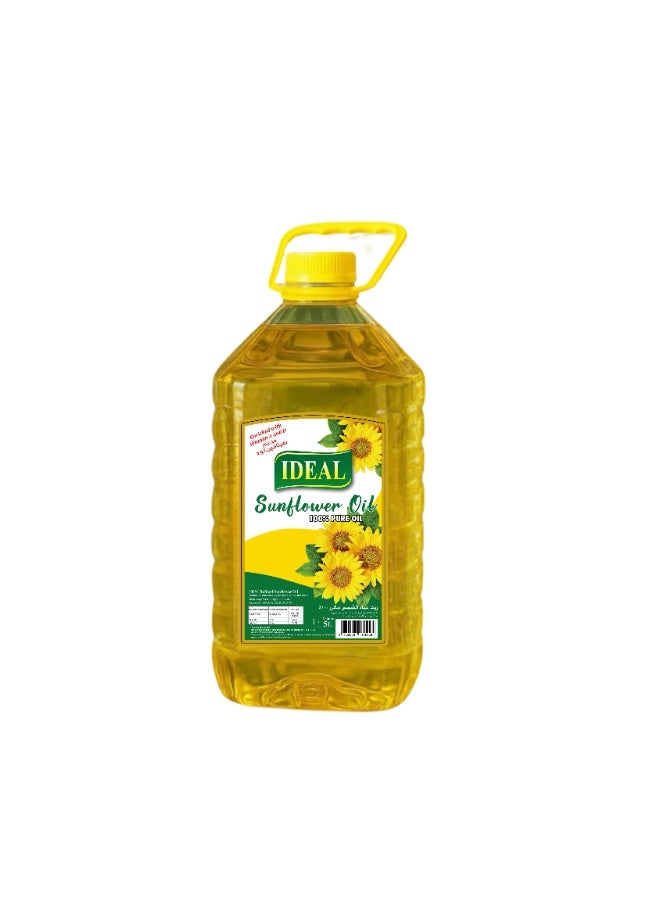 Ideal Pure Sunflower Oil 5 Liters