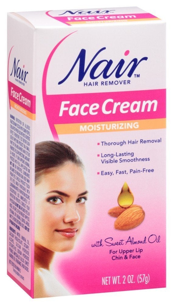 Nair Hair Remover Face Cream 2 Ounce Pack of 6