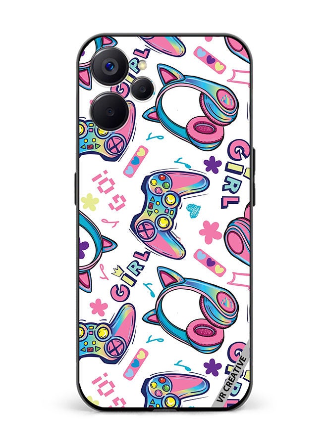 VR CREATIVE Protective Case Cover For Realme 10 5G Gaming For Girls Design Multicolour - Image 1
