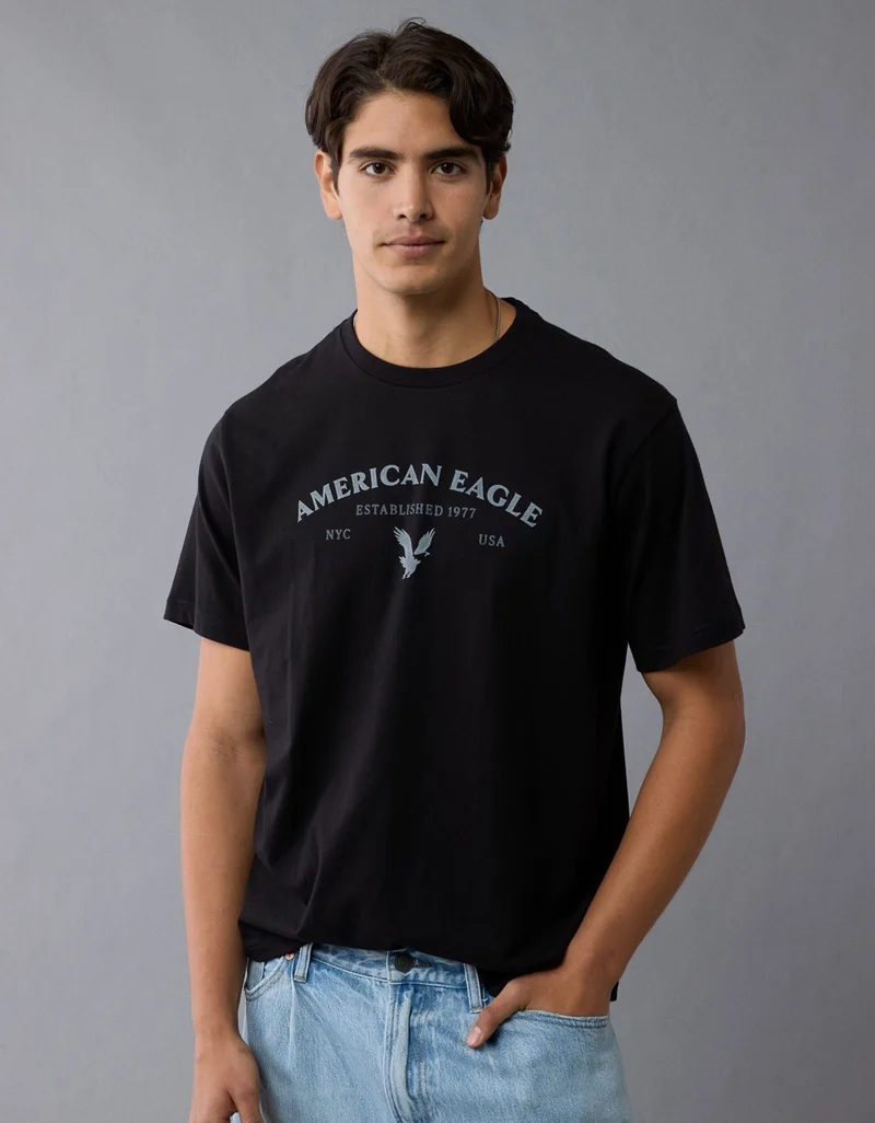 American Eagle AE Icon Logo Graphic T-Shirt