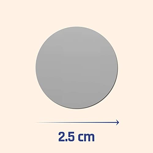 Iberry's 1 Inch Silver Scratch Off Label Stickers for Sale Events, Festival Offers, Surprising - Round Shape Peel Off - Set of 280 - Image 3