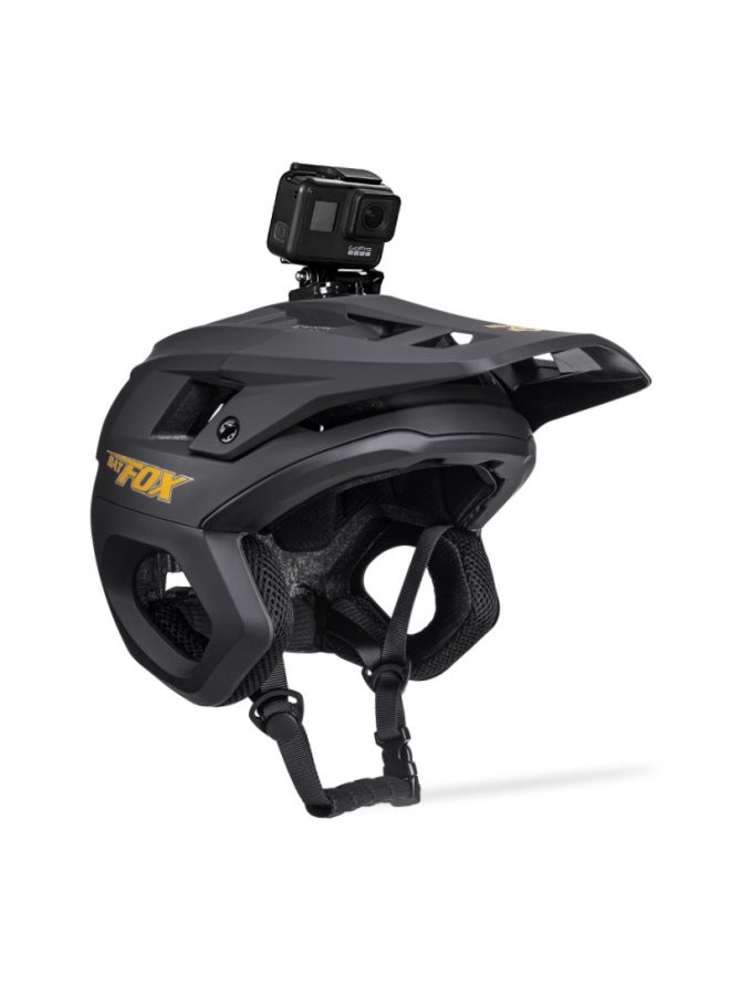 Yaoyan Black Batfox Winter Bike Mountain Bike Competition One-piece Ear Protection Off-road Skateboard Riding Helmet