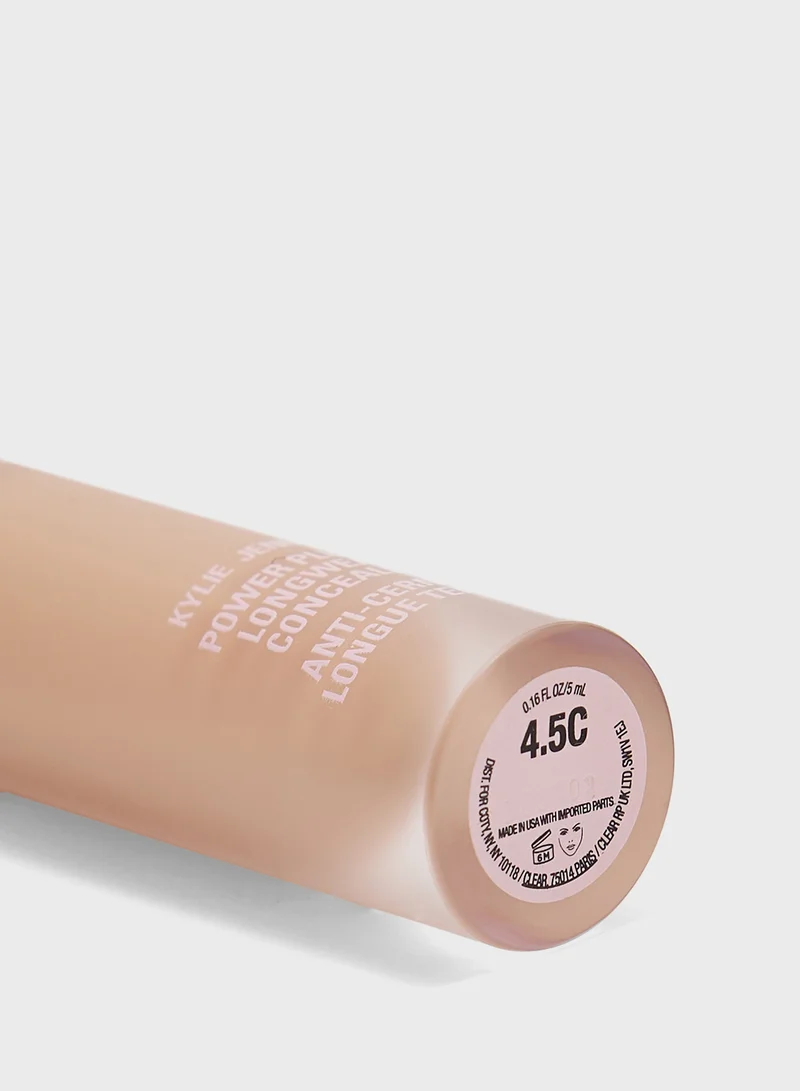 Kylie Cosmetics Power Plush Longwear Concealer - 4.5C, (5Ml)