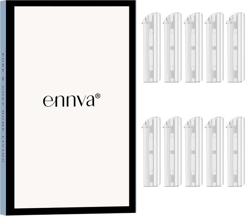 ennva Metal Razor Replacement Blades Pack of 10
