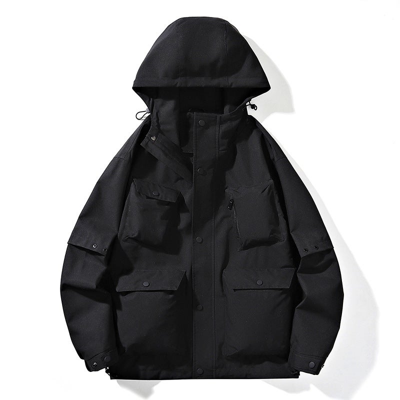 [Direct Selling] 2024 New Rushwork Ollie Velvet Two-Piece Ski Mountaineering Suit P105 Black