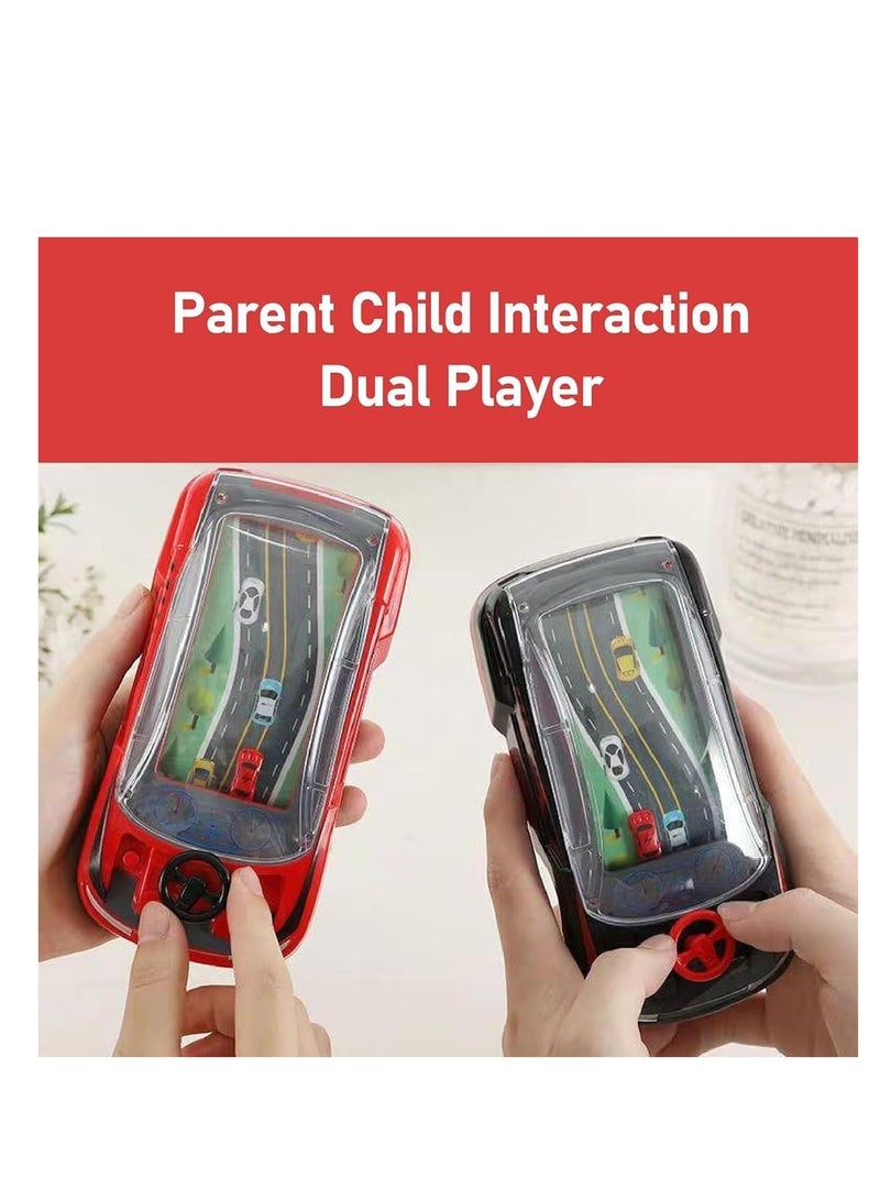 Handheld Racing Car Game Educational Car Toys Interactive Battle Game Console  - Image 1