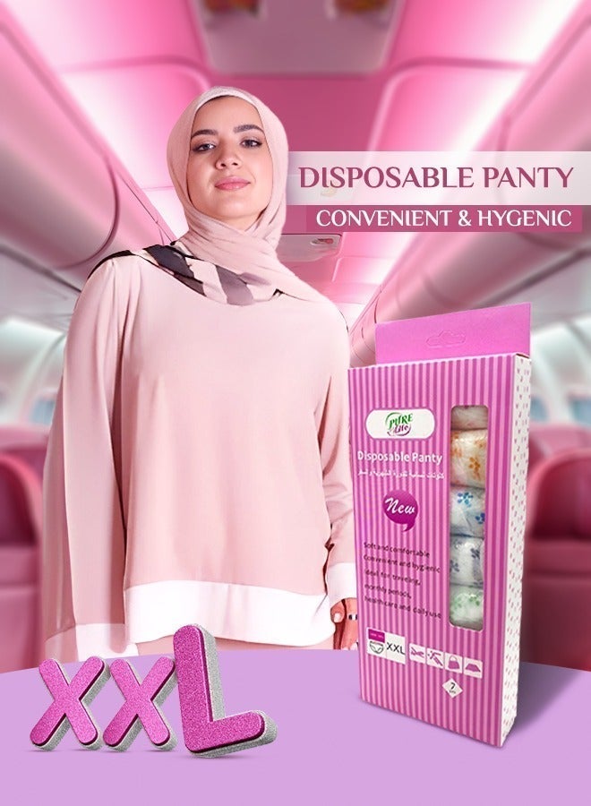 بيور لايف سروال بيور لايف النسائي القابل للاستخدام مرة واحدة مقاس 2XL – ناعم، مريح، وآمن - Image 4