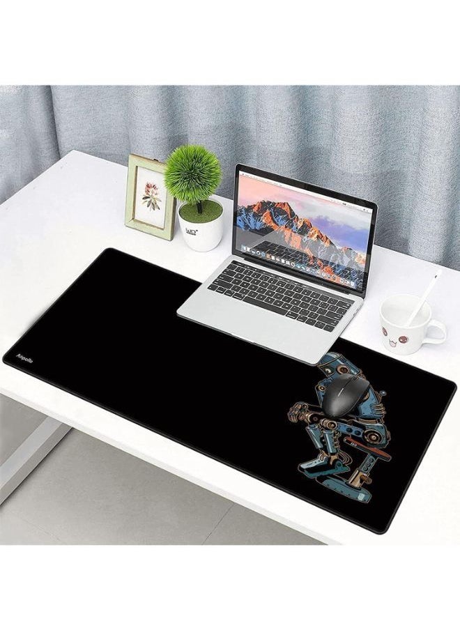 ROBOT Gaming Mouse Pad, Large Extended Keyboard and Mouse Mat for PC, Non Slip Desk Mat | 700× 300×3 mm - pzsku/ZB8555F3177017FA0EB18Z/45/_/1692782210/1c09203e-d98a-4ded-951b-dc89215b9b4a