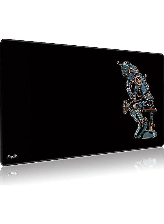 ROBOT Gaming Mouse Pad, Large Extended Keyboard and Mouse Mat for PC, Non Slip Desk Mat | 700× 300×3 mm - pzsku/ZB8555F3177017FA0EB18Z/45/_/1733574229/ac737e7e-48e4-4ab0-ab4e-b6627e6e45c0