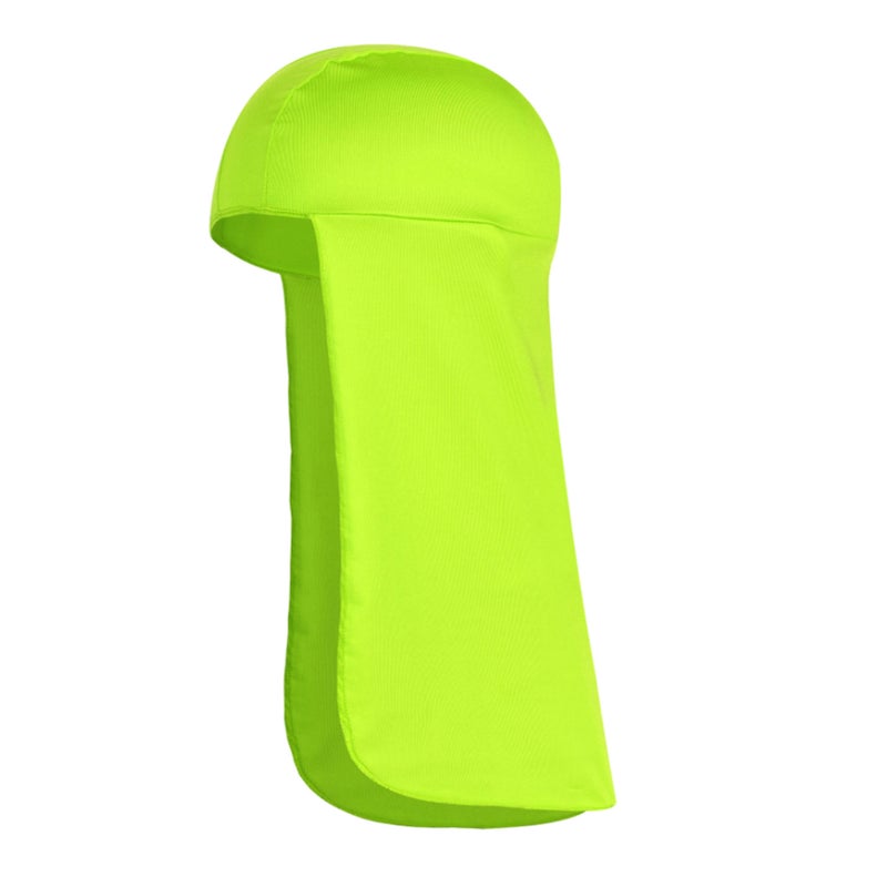 Neck Protector: Fluorescent Green Polyester Fiber - Breathable Quick-Dry Skin-Friendly Travel Accessory for Outdoor Activities Fishing Hiking Camping - Image 1