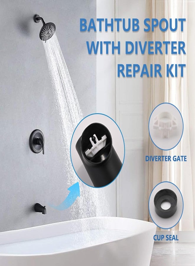 PROOX Cup Seal & Diverter Gate, Bathtub Spout with Diverter Repair Kit, Tub Spout Replacement Parts - Image 2