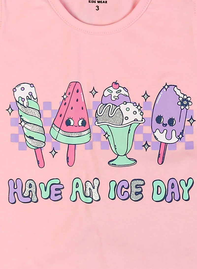 زيركون بيجامة بناتي صيفي - Image 2