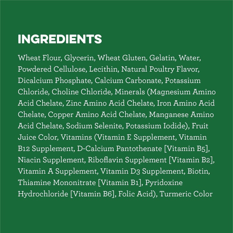 Greenies Veterinarian-Recommended Adult Natural Dental Dog Treats Regular Size, Original Flavor, 12 oz. Pack, 12 Count - Image 4