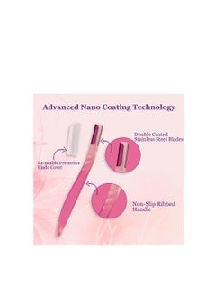 KAI Women Hair Removal Razor Beauty Box Kit Body Razor Face Razor Bikini Razor 3 pcs  - Image 4