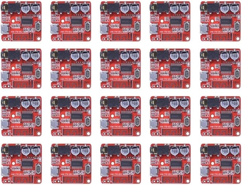20 Bluetooth audio receiving board MP3 lossless decoding board, wireless stereo music module (3.7-5 V) Micro - Image 1