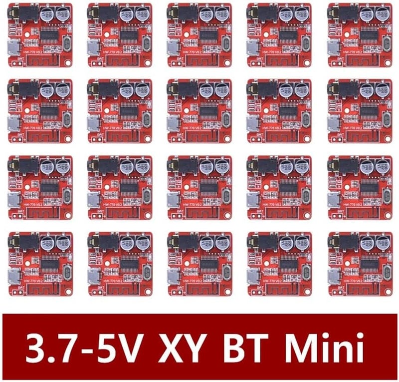20 Bluetooth audio receiving board MP3 lossless decoding board, wireless stereo music module (3.7-5 V) Micro - Image 4