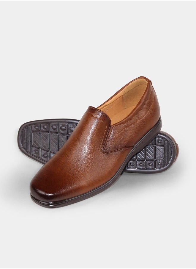 BOTELI Men's Leather Shoes Spring And Autumn New Business Formal Casual Leather Shoes Wedding Loafers  - Image 1
