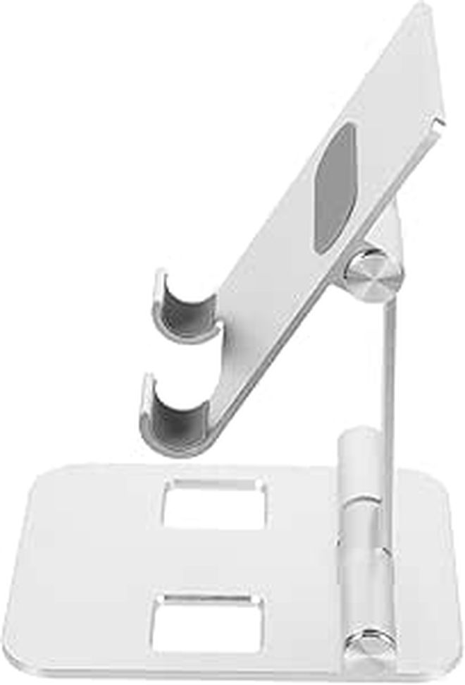 Aluminum Alloy Tablet PC Stand Holder for Smartphones Office Home Travel Portable - Image 1