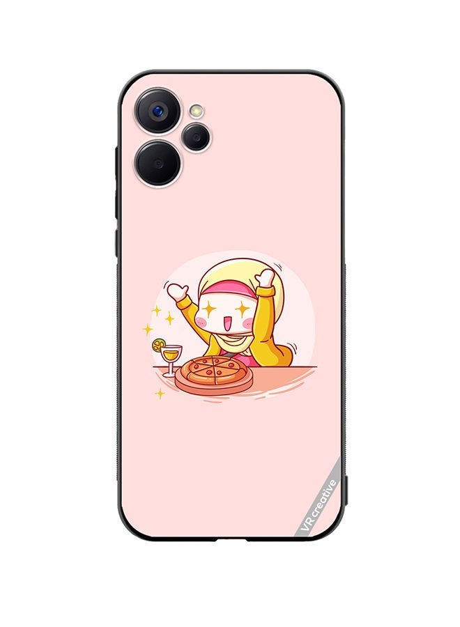 VR CREATIVE Protective Case Cover For Realme 9i 5G Cute Hijabi Babe Design Multicolour - Image 1