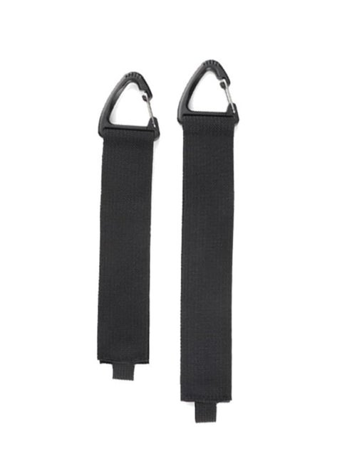 10-Piece Extension Cord Organizer, Heavy Duty Storage Straps in 3 Sizes, Velcro with Triangle Buckle for Hanging, Loop Cord Organizer with D-Buckle Handle