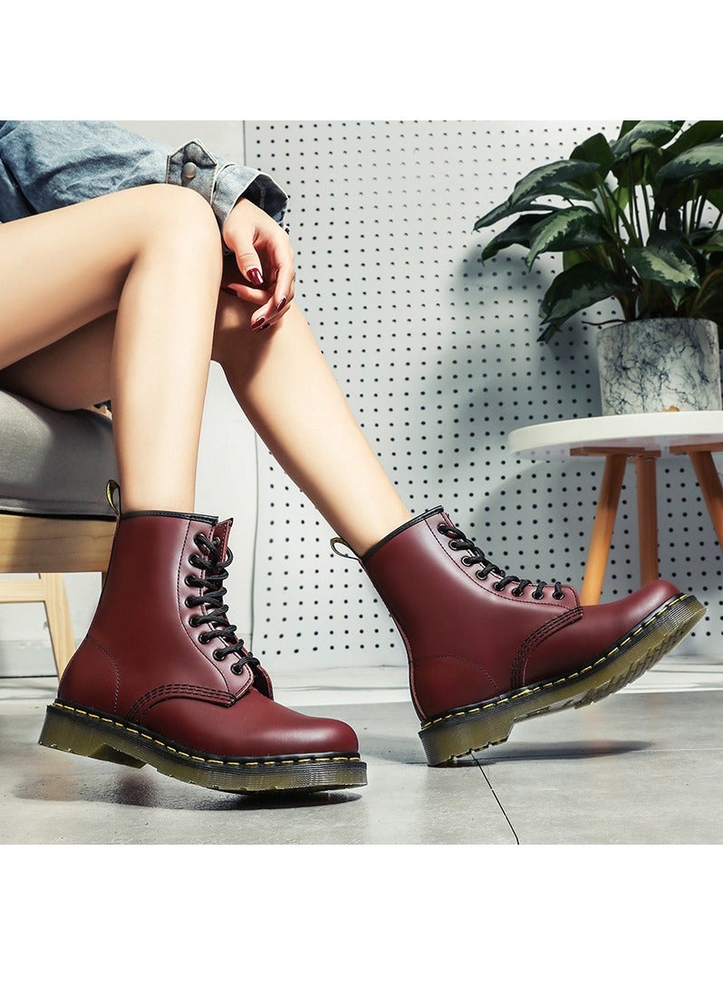 KUYING New Men's Casual Leather Boots - Image 2