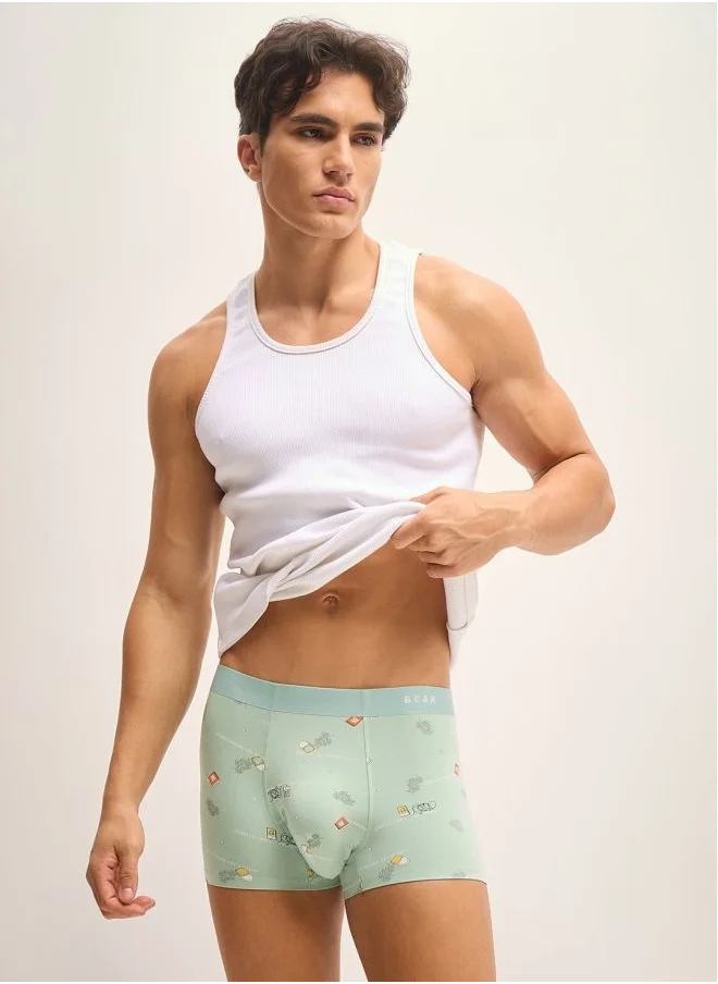 ذا بير هاوس Men’s Boxers (Pack of 3) – Soft Modal Boxer Shorts with Stretchable Waistband, Breathable and Comfortable Underwear for Daily Use