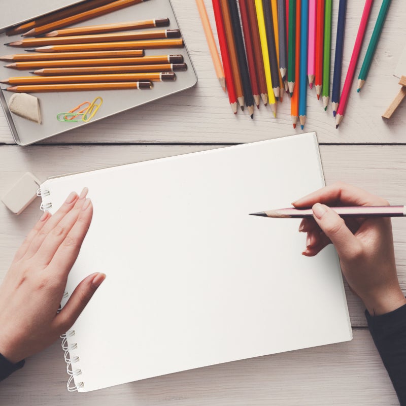 Attractive 4A Sketch Book Adorable Painting Book Hand Drawing Book Spiral Graffiti Notebook for Home Class School - Image 3