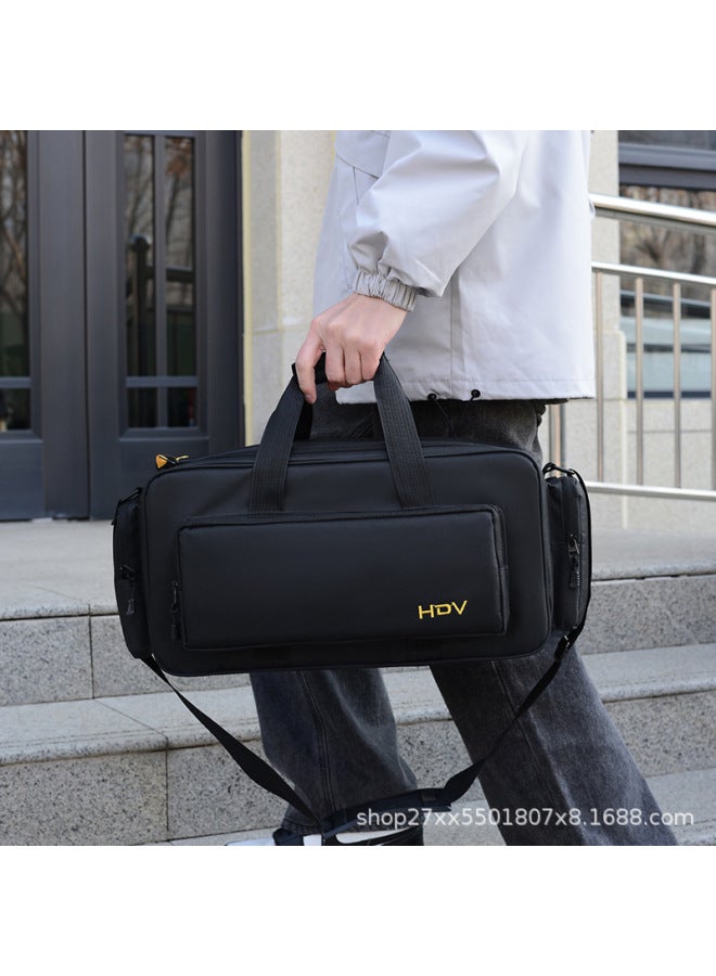 HDV Camera Bag 198P 1500C Shoulder Photography Equipment Bag Generation-Size:Medium: 45*20 * 22CM  - Image 5