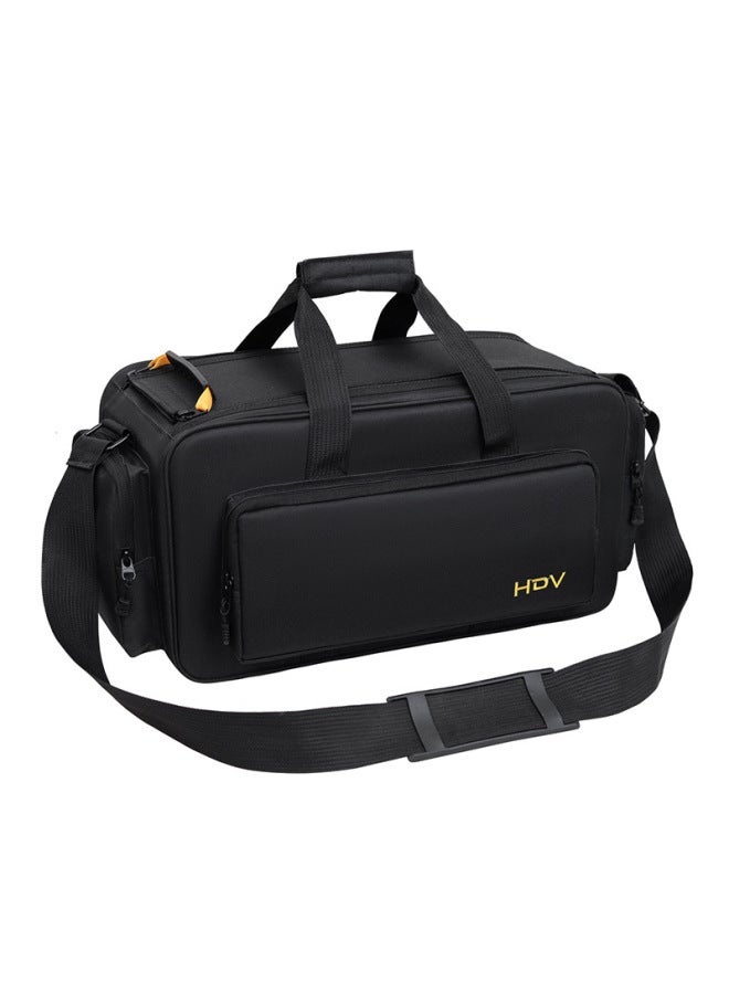 HDV Camera Bag 198P 1500C Shoulder Photography Equipment Bag Generation-Size:Medium: 45*20 * 22CM  - Image 2