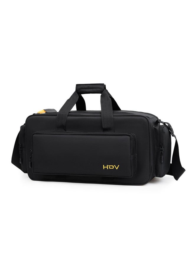 HDV Camera Bag 198P 1500C Shoulder Photography Equipment Bag Generation-Size:Medium: 45*20 * 22CM  - Image 1