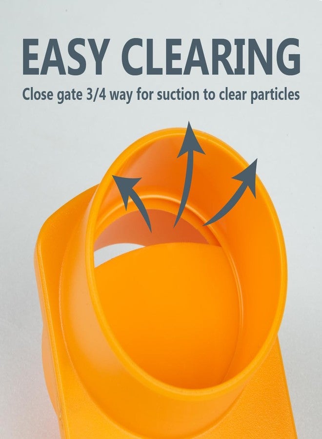 POWERTEC 70295 4-Inch Integrated Blast Gate Clog Resistant, Anti Gap Tapered ABS Plastic Fitting for Dust Collection Systems - Image 5