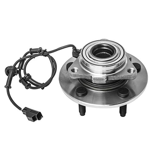 AUQDD Front Wheel Hub and Bearing Assembly Left or Right Compatible 2002-2005 Dodge Ram 1500 AUQDD 515073 [ 5 Lug W/ABS 4WD 4x4 ] - Image 2