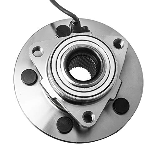 AUQDD Front Wheel Hub and Bearing Assembly Left or Right Compatible 2002-2005 Dodge Ram 1500 AUQDD 515073 [ 5 Lug W/ABS 4WD 4x4 ] - Image 4