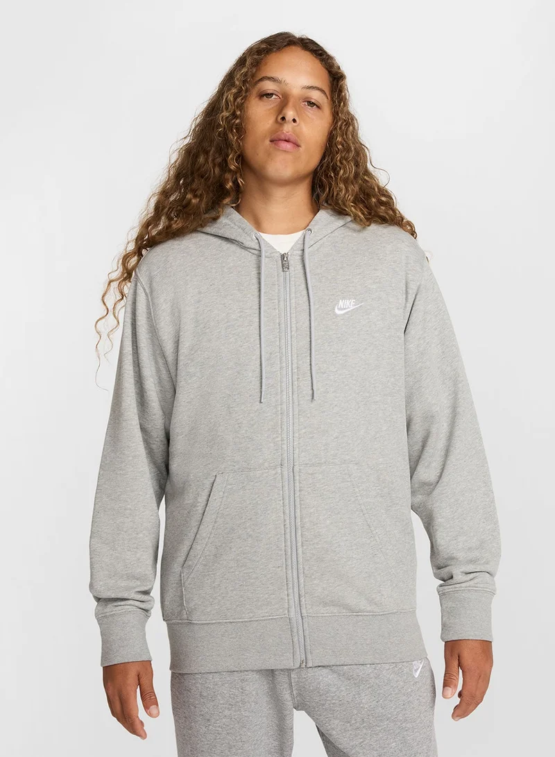 Nike M NK CLUB FT FZ HOODIE