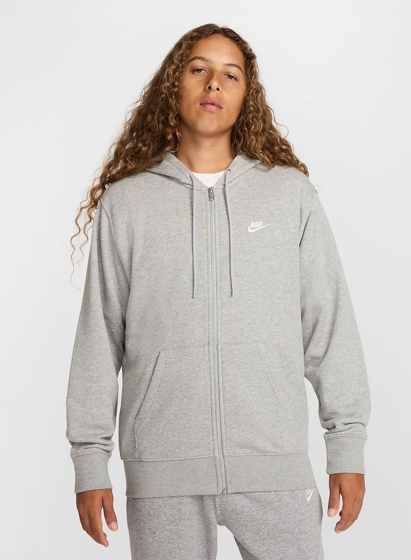 Nike M NK CLUB FT FZ HOODIE - Image 1