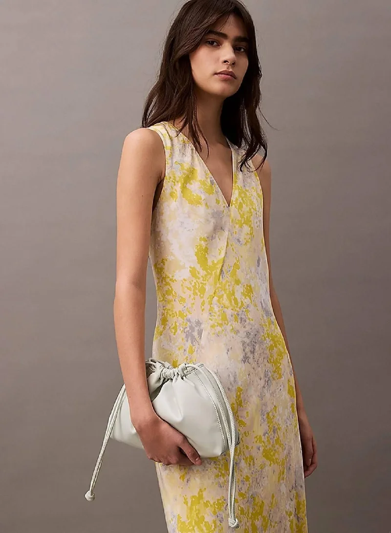 Calvin Klein Jeans Sky Gray Gathered Crossbody Bag for Women | Best Price UAE