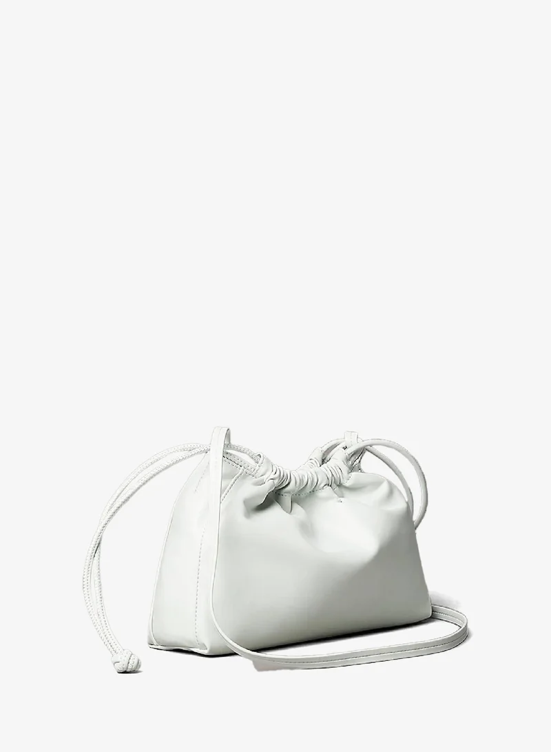 Calvin Klein Jeans Sky Gray Gathered Crossbody Bag for Women | Best Price UAE