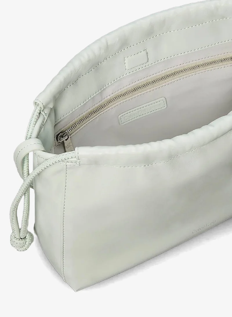 Calvin Klein Jeans Sky Gray Gathered Crossbody Bag for Women | Best Price UAE
