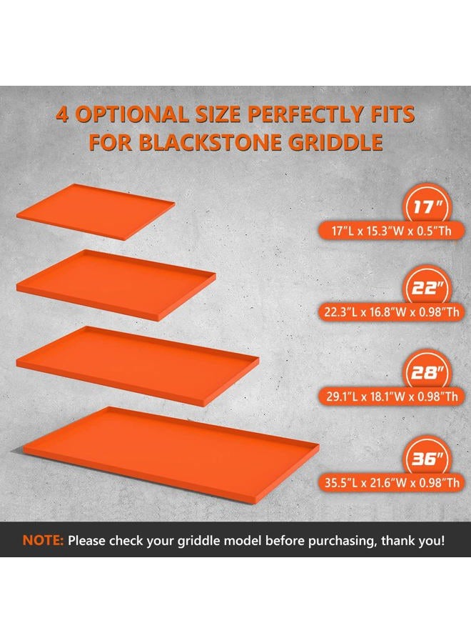 Protebox 22" Silicone Griddle Mat for Blackstone 22 Inch Griddle, Heavy Duty Food Grade Silicone Griddle Cover, Protect Your Griddle from Dirt & Rust All Year Round - Image 5