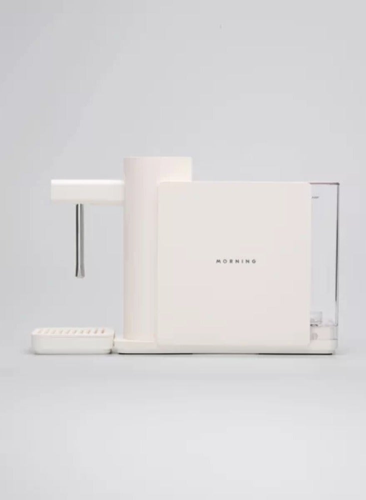 MORNING Dream Milk Frothing Machine, Cafe-quality Steam Milk, Preset Milk Recipes, Laser Precision, AC 230V - White - Image 2