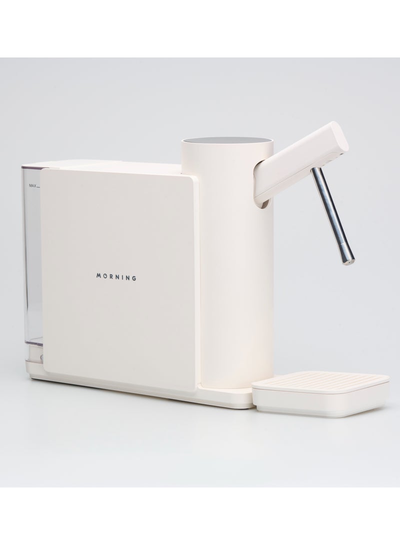 MORNING Dream Milk Frothing Machine, Cafe-quality Steam Milk, Preset Milk Recipes, Laser Precision, AC 230V - White - Image 4