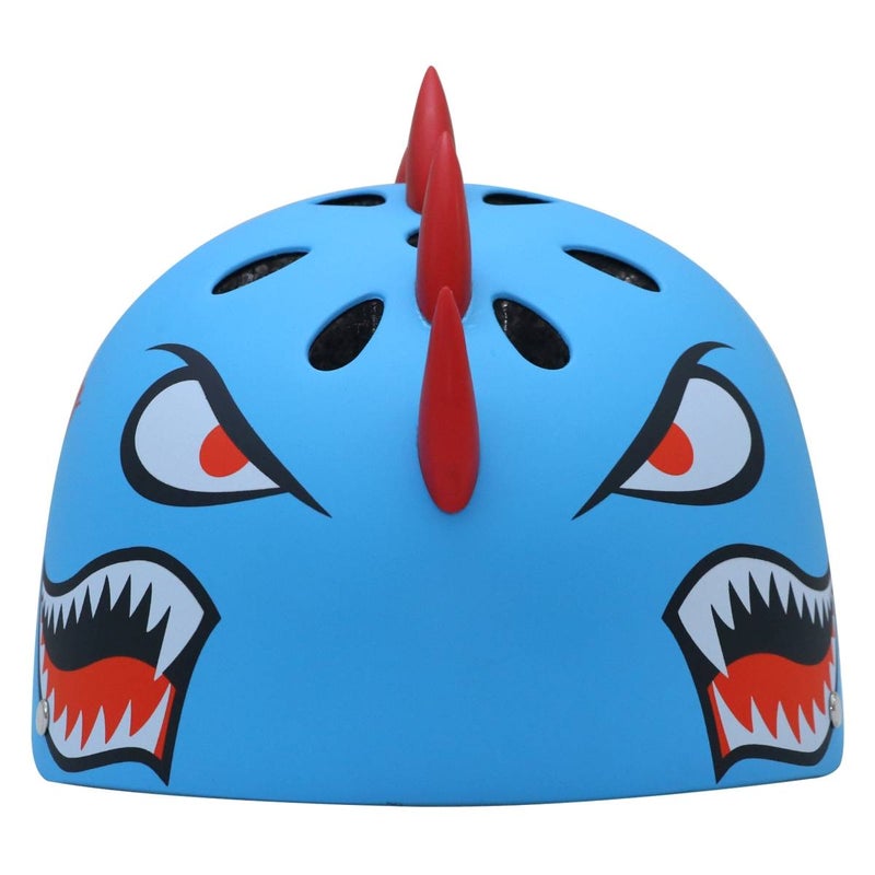 STREETJAM Street Jam Shark Attack Kids' Helmet (M, 55-58 cm, Blue) - Image 1