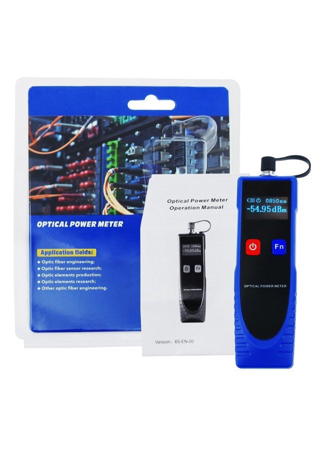 GAIN EXPRESS Optical Power Meter Digital Power Factor Meter, -70~6dBm with 6 Optic Wave Length, Portable Fiber Optic Cable Tester with FC converter for FC/SC/ST - Image 2