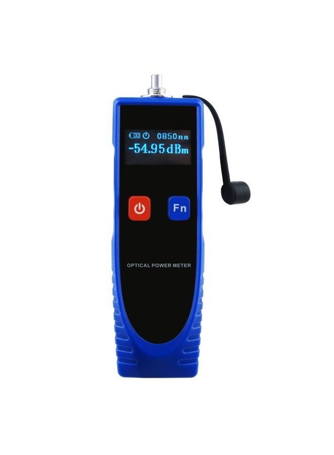 GAIN EXPRESS Optical Power Meter Digital Power Factor Meter, -70~6dBm with 6 Optic Wave Length, Portable Fiber Optic Cable Tester with FC converter for FC/SC/ST - Image 1