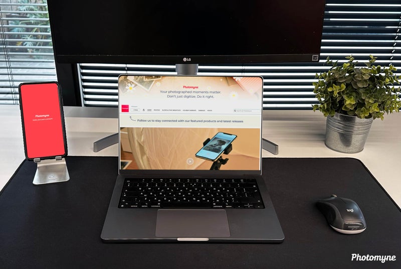 Photomyne Large Scanning Pad, Desk pad, Mouse pad for Desk with Stitched Edges, Superior Micro-Weave Cloth, Non-Slip Base, Water Resistant, Desk Mat for Home & Office, Available in Size 15.75 * 31.5 - Image 5