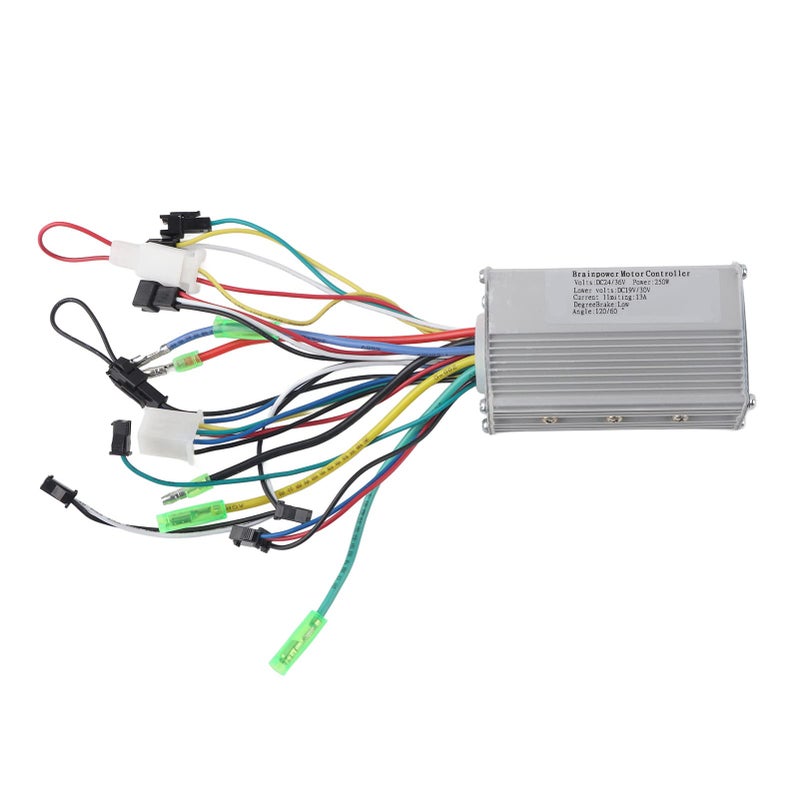 24V 250W Brushless Motor Controller for Electric Bike Scooter Efficient Speed Control - Image 2